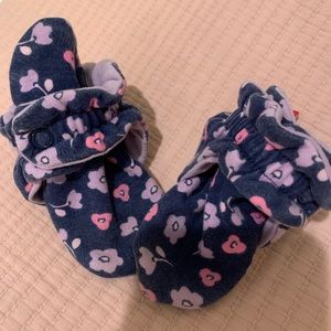 Zutanos floral 6m cotton booties